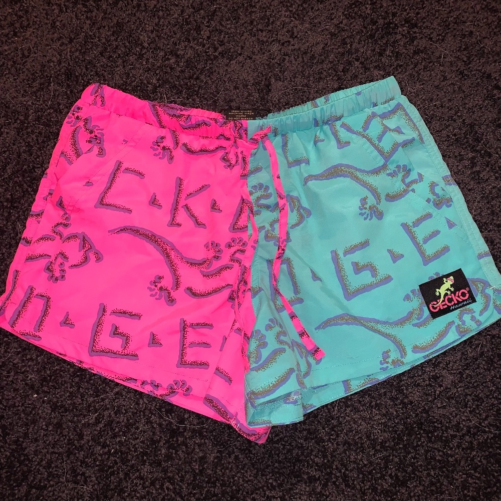 NWT Gecko Hawaii women’s board shorts size m